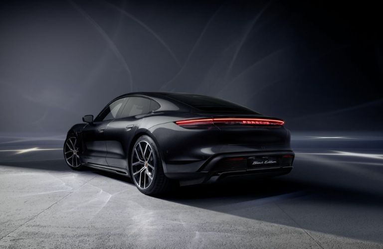 2026 Taycan Black Edition Sedan exterior rear view