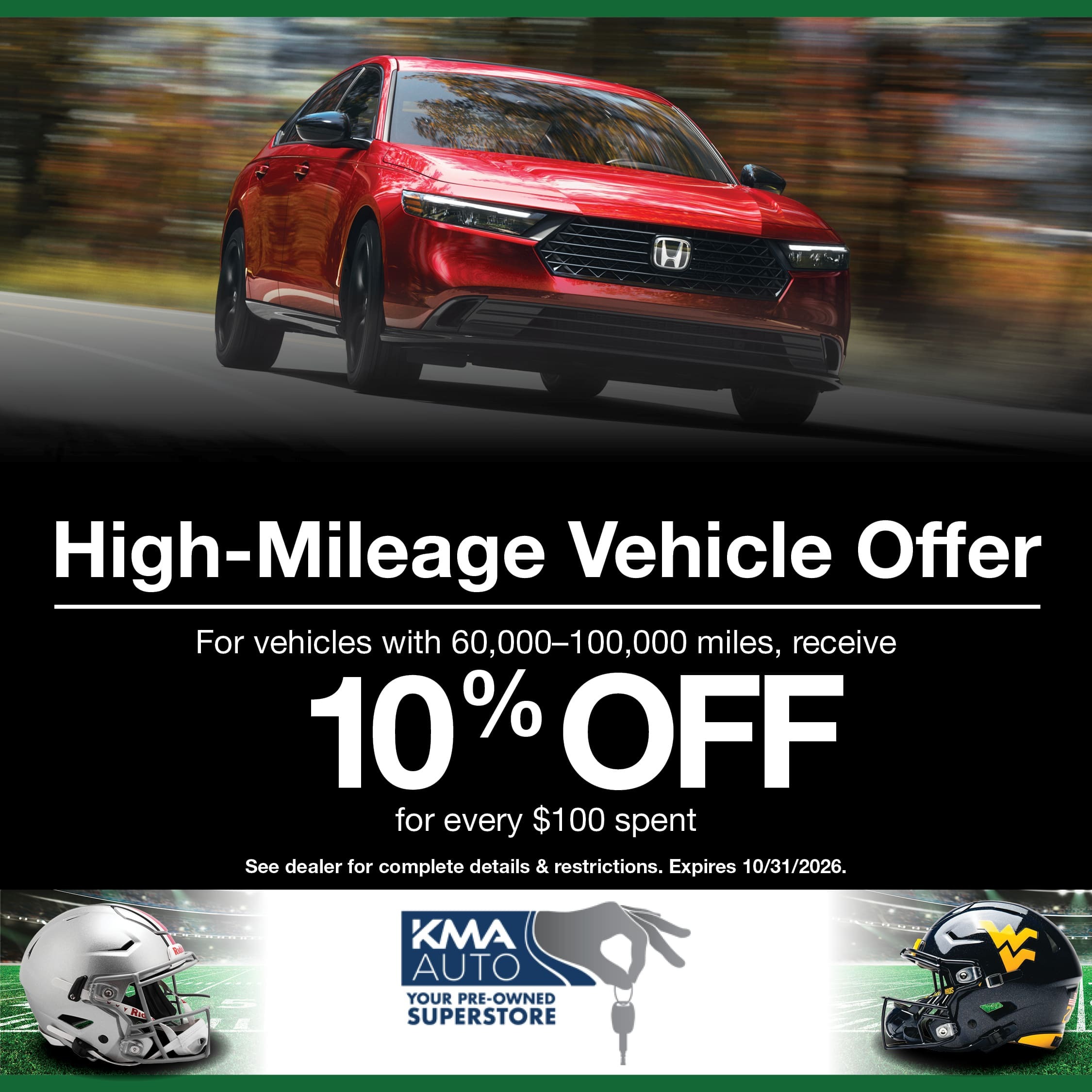Vehicle offer