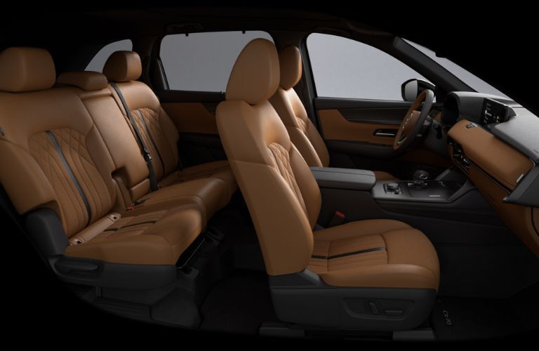 seating in the 2025 Mazda CX-70