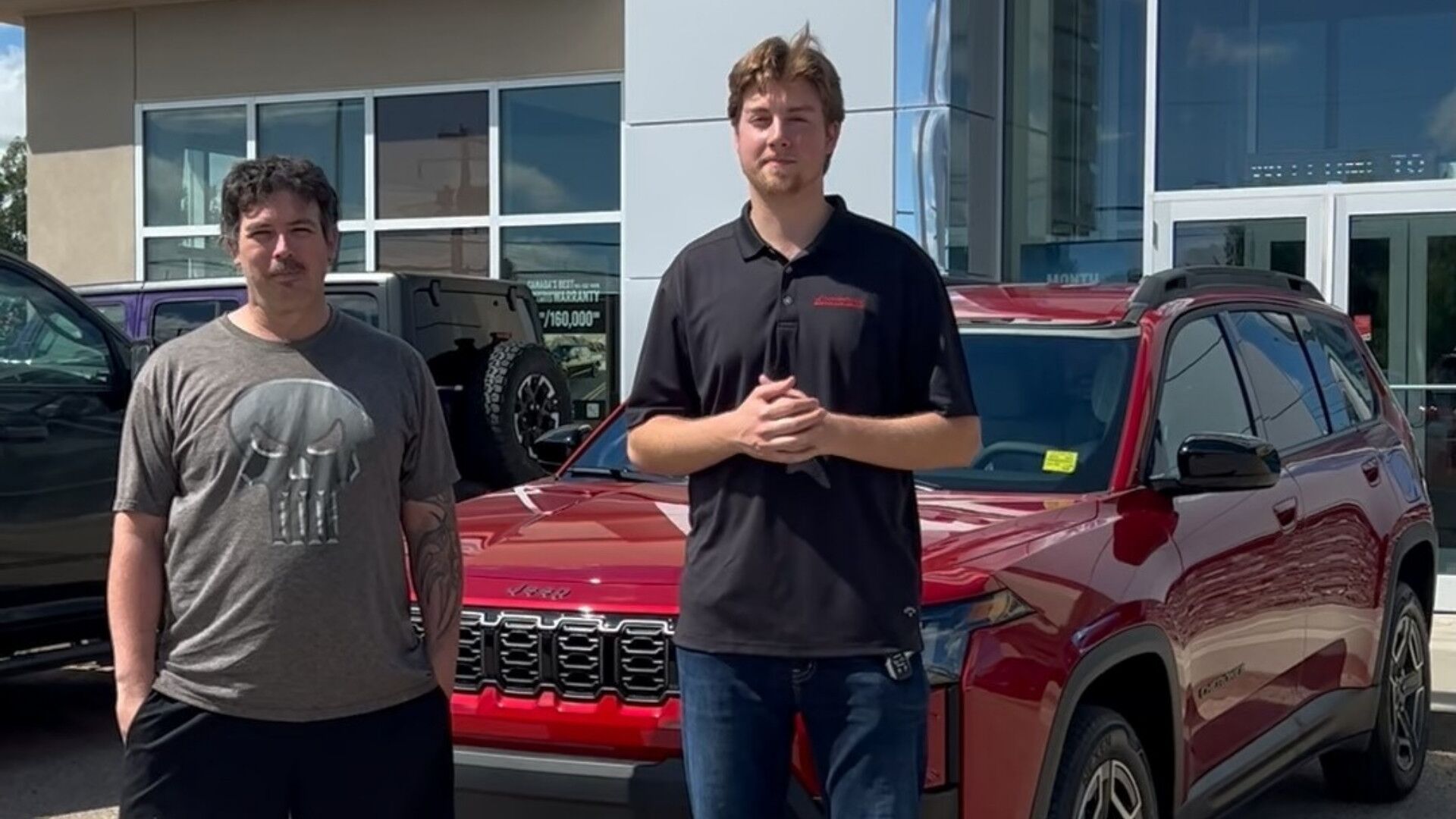 Rob and Jeremy at Redwater Dodge