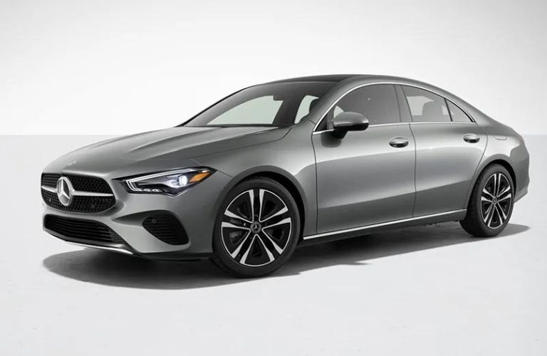 diagonal front view image of the 2025 Mercedes-Benz CLA 250 Coupe
