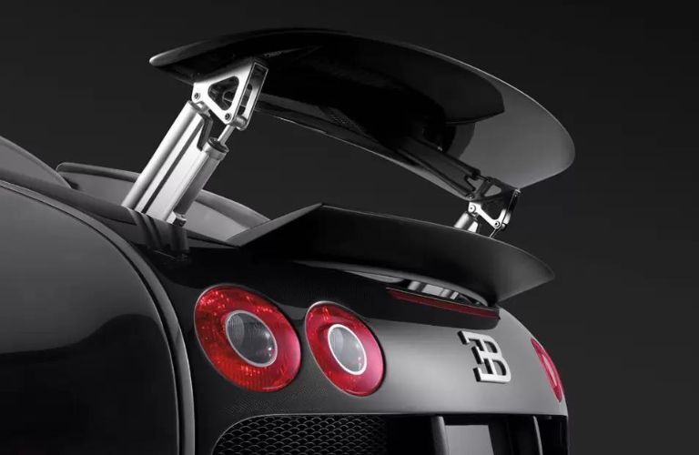 Bugatti car rear view image