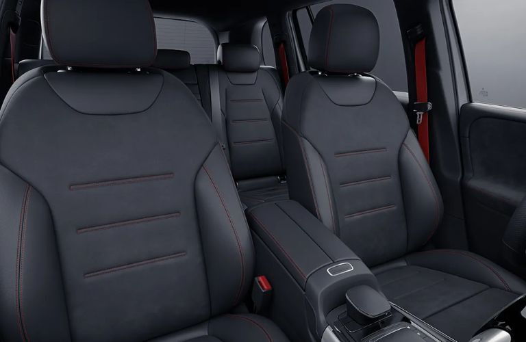 Front-row seats view of the 2023 Mercedes-AMG GLB 35