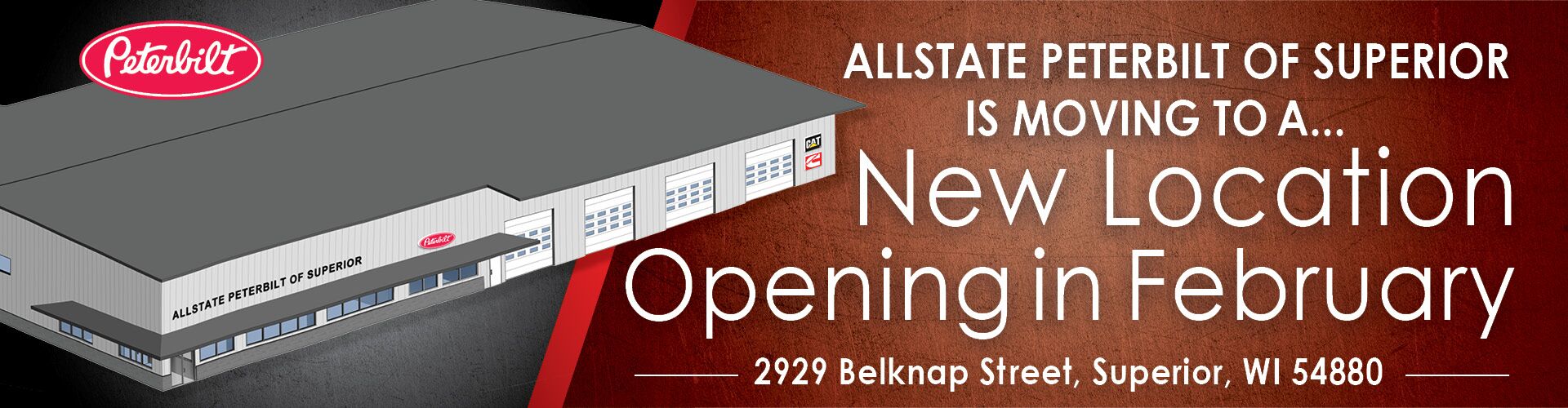 Allstate Peterbilt of Superior Has Moved
