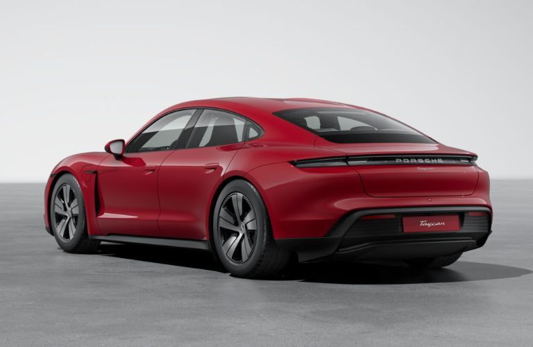 2025 Porsche Taycan exterior rear view