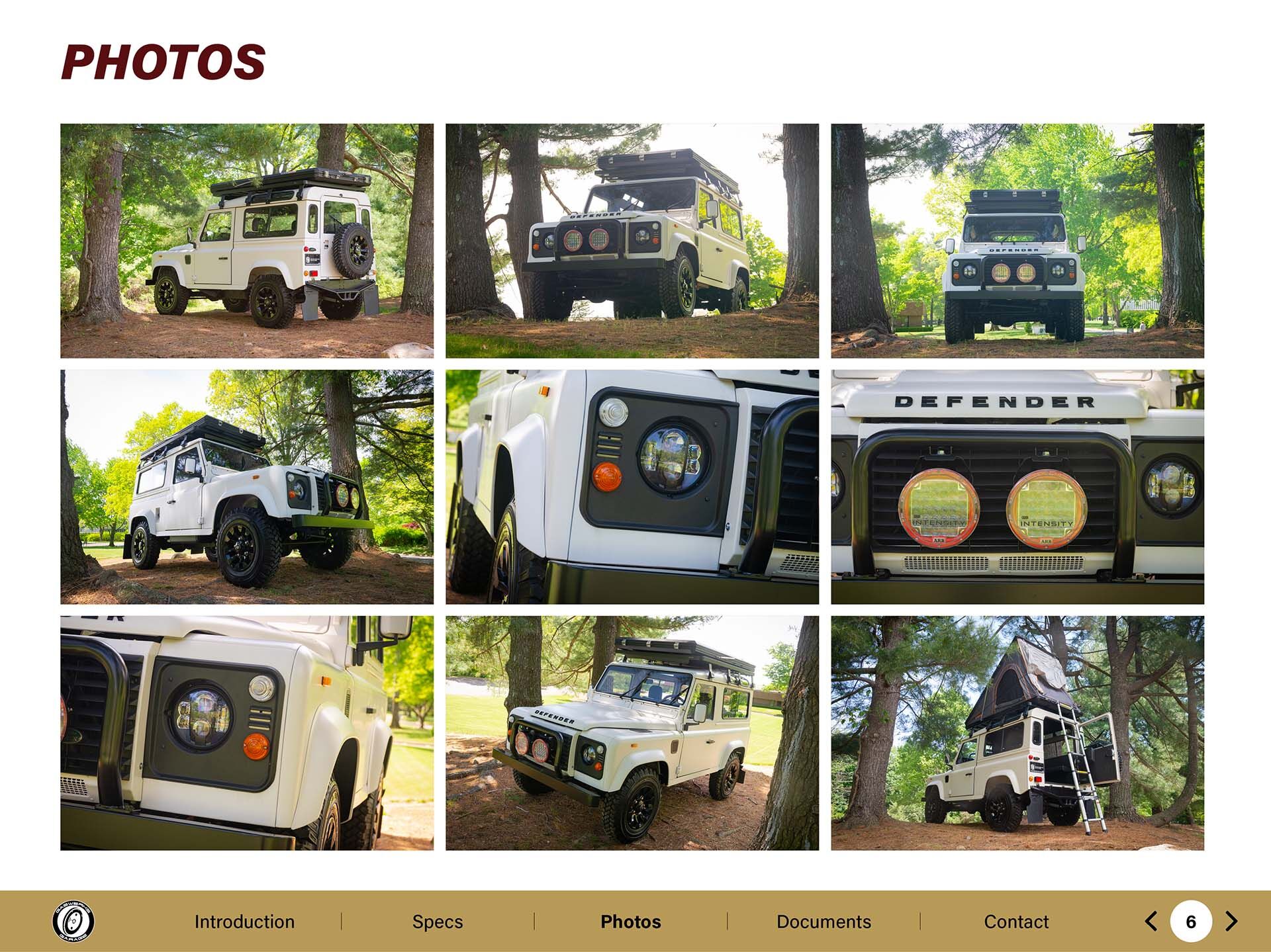 Used 1992 Land Rover Defender 90 Brooklyn Coach Works in Paramus NJ