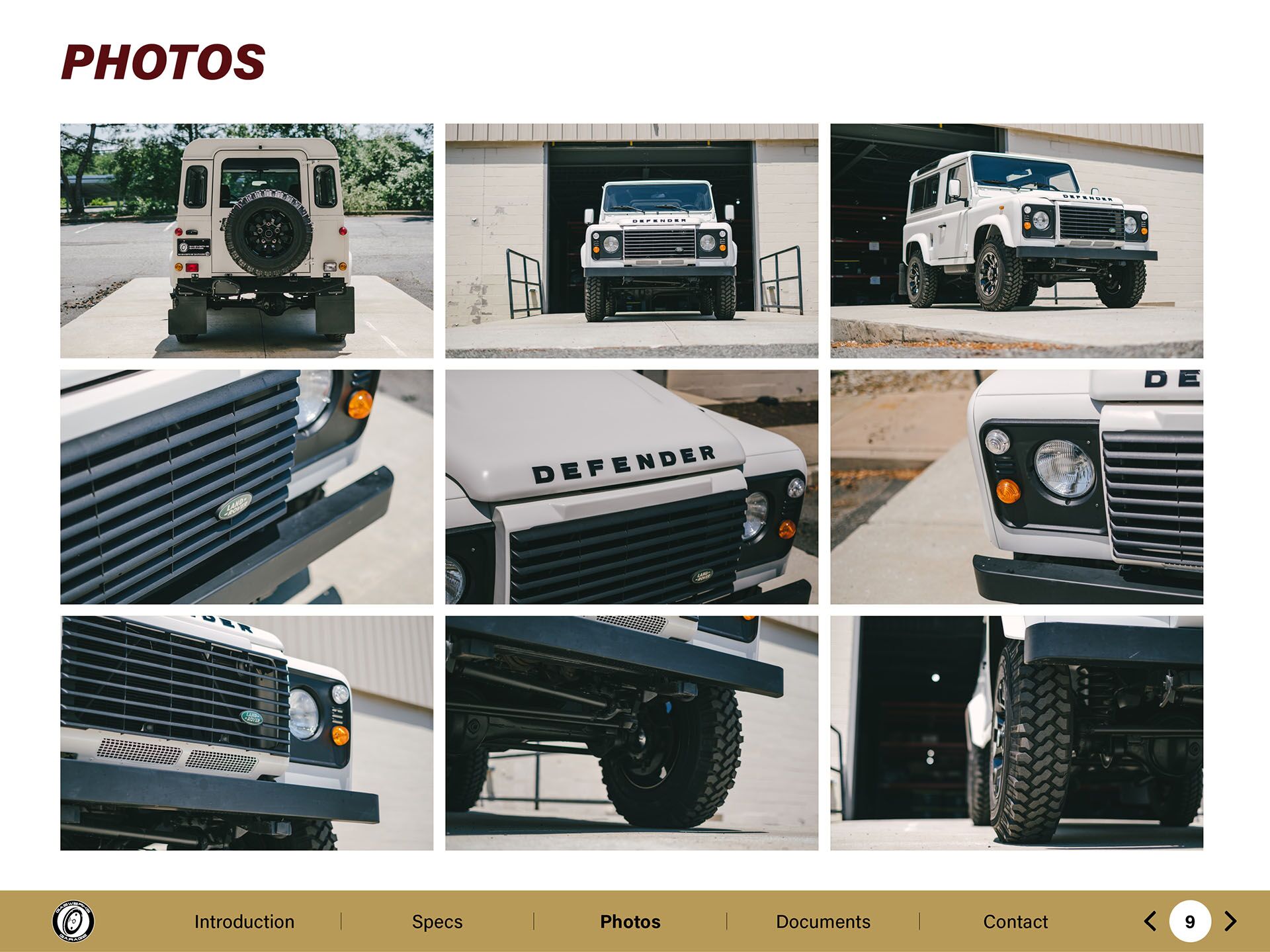 Used 1992 Land Rover Defender 90 Brooklyn Coach Works in Paramus NJ