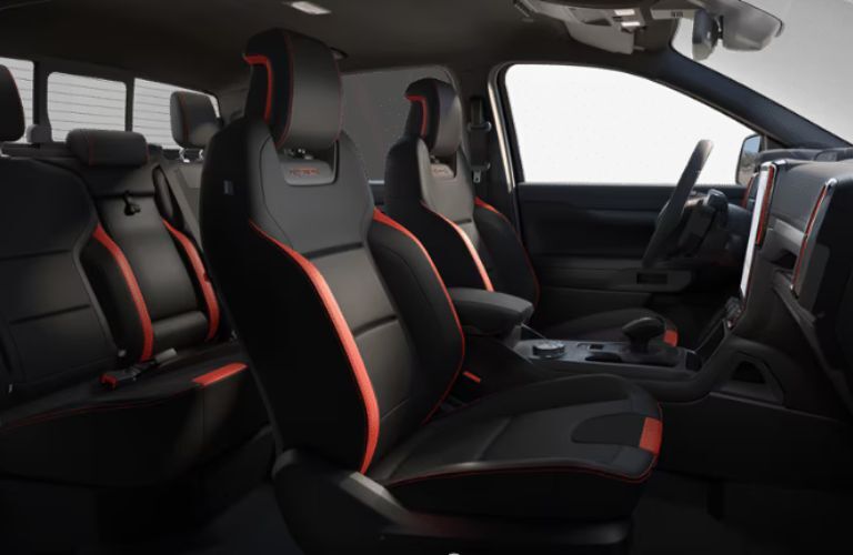 2025 Ford Ranger Raptor seating side view
