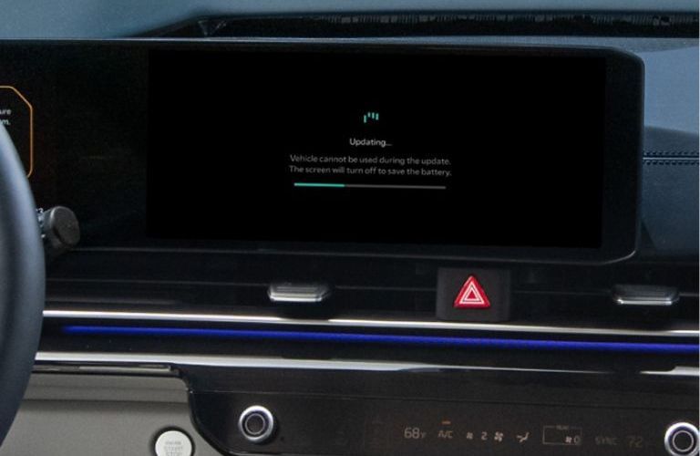 system update in a Kia Carnival