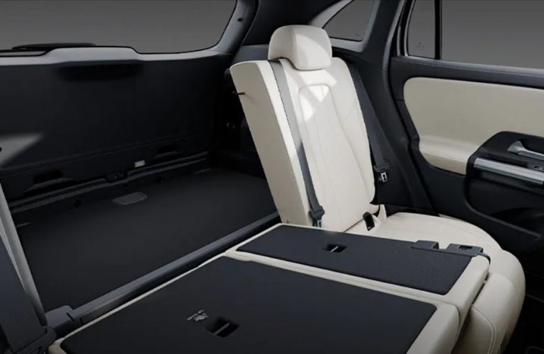 split-fold rear seats of the 2024 Mercedes-Benz GLA 250 4MATIC SUV