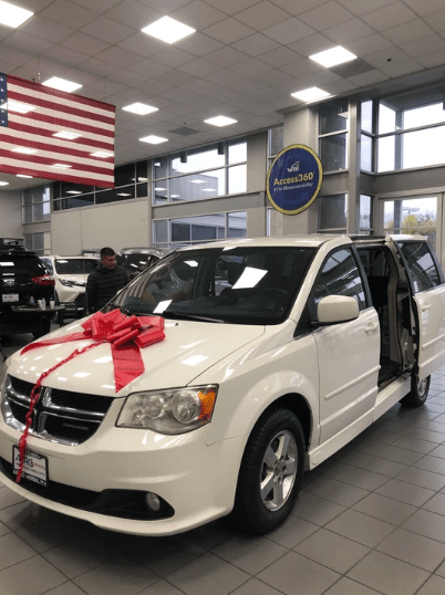 Muriel's Angels Dodge Grand Caravan Gift to the Ali Family