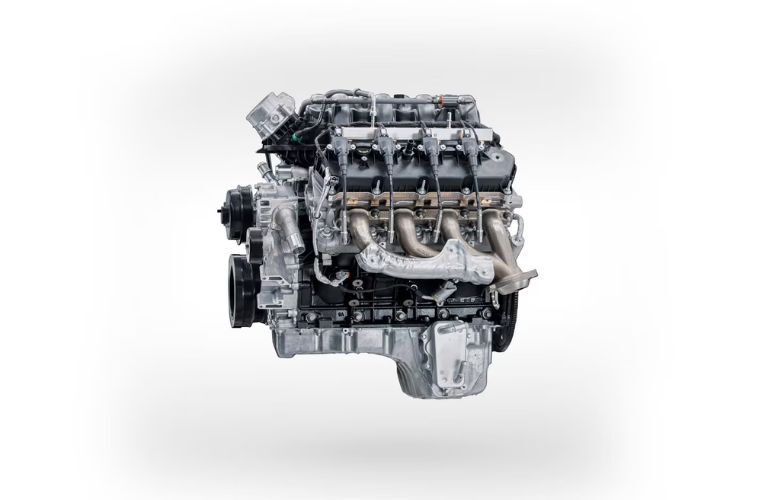 2026 Ford F-250 XL engine on white