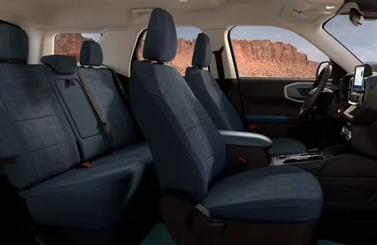 2024 Ford Bronco Sport Heritage seating side view