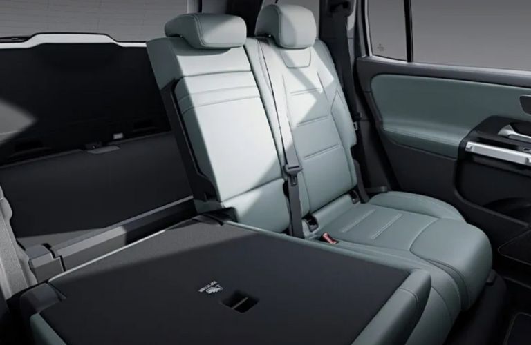 split-folding rear seats of the 2025 Mercedes-Benz AMG GLB 35 SUV