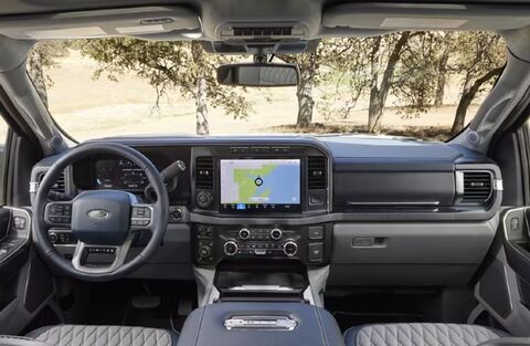 2024 Ford F-250 cabin view
