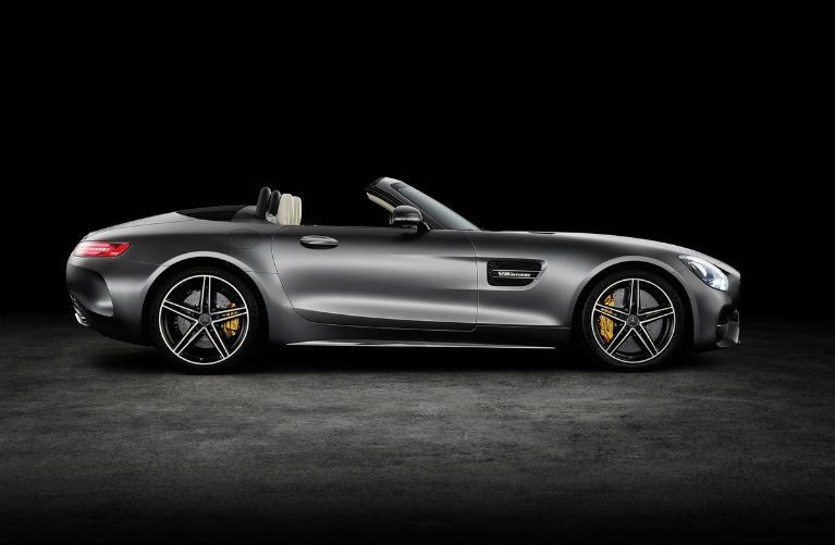 2018 AMG® GT C Roadster from the side