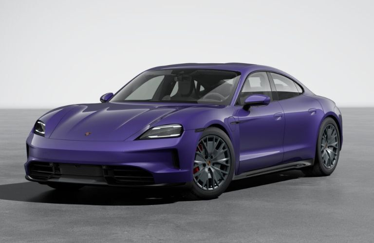 2025 Porsche Taycan GTS exterior front side view