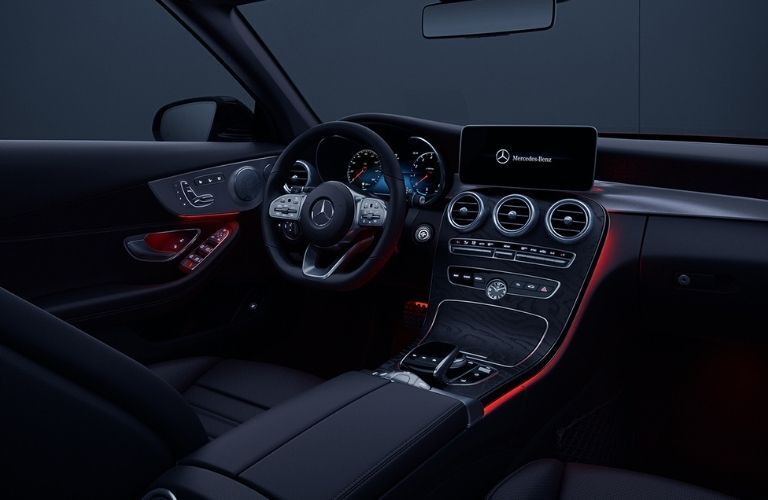 2022 Mercedes-Benz C-Class Cabriolet Steering Wheel and Dashboard