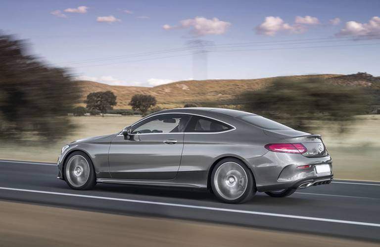 2017 C-Class Coupe in Silver