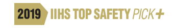 2019 IIHS Top Safety Pick +