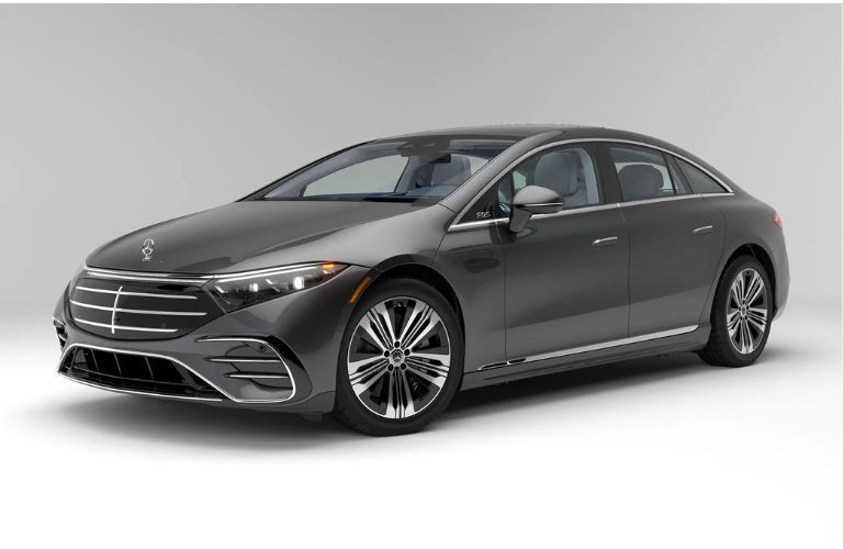 diagonal front view image of the 2025 Mercedes-Benz EQS Sedan