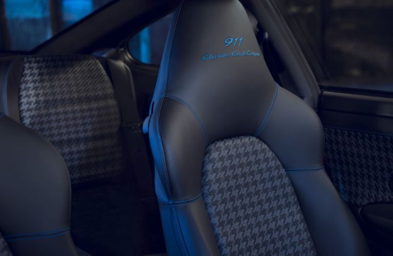 Seats of the Porsche 911 Classic Club Coupe