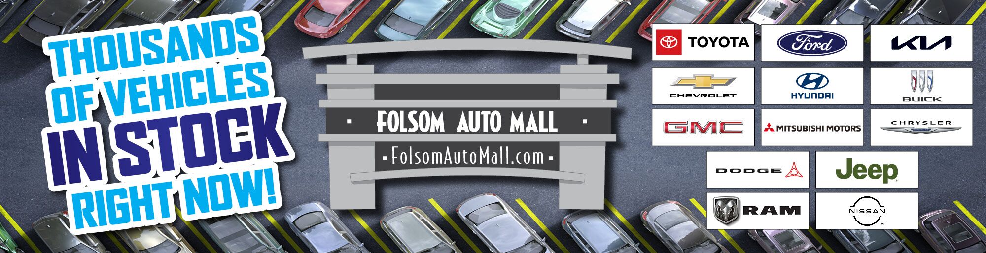 Thousands of Vehicles