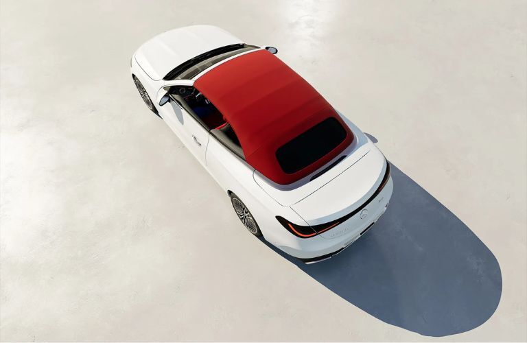 2026 Mercedes-Benz CLE Cabriolet overhead view