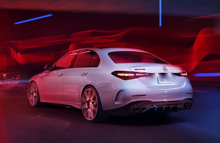 rear view of the 2025 Mercedes-Benz C-Class