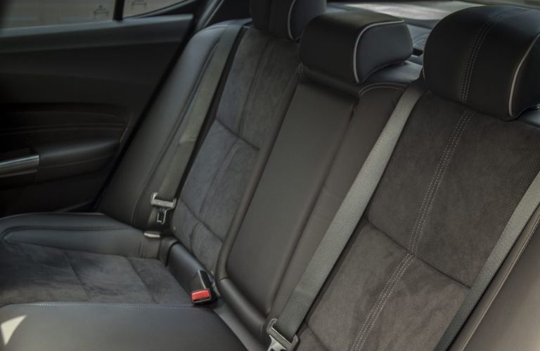 Rear seats of the 2018 Acura TLX