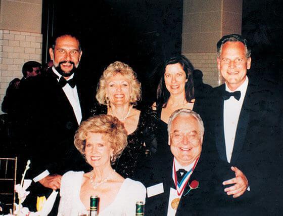 Bert receives the Ellis Island Medal of Honor