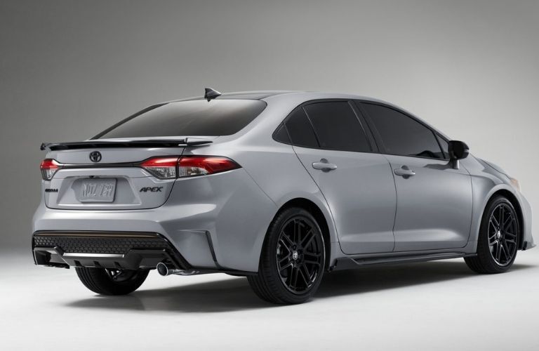 2021 Toyota Corolla rear quarter view