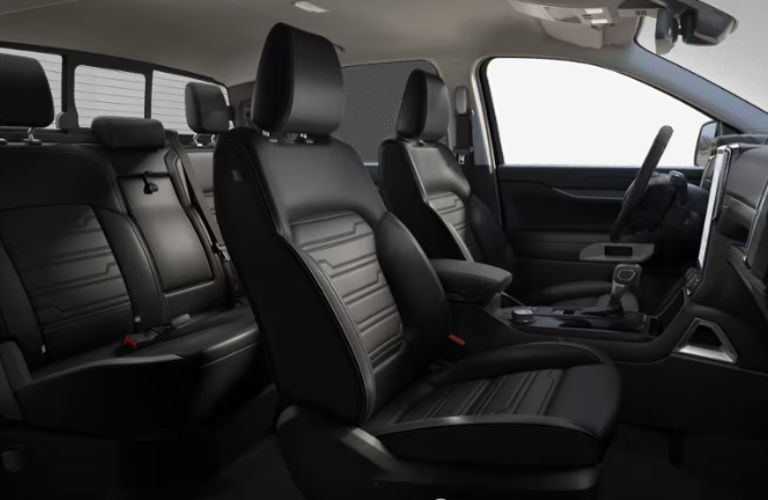 2025 Ford Ranger Lariat seating side view