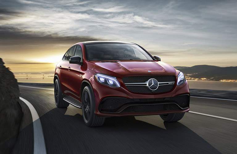 Mercedes-Benz GLE Coupe in Red