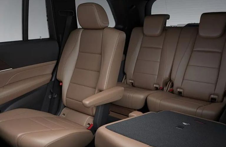 cabin seats of the 2025 Mercedes-Benz GLS 450 SUV