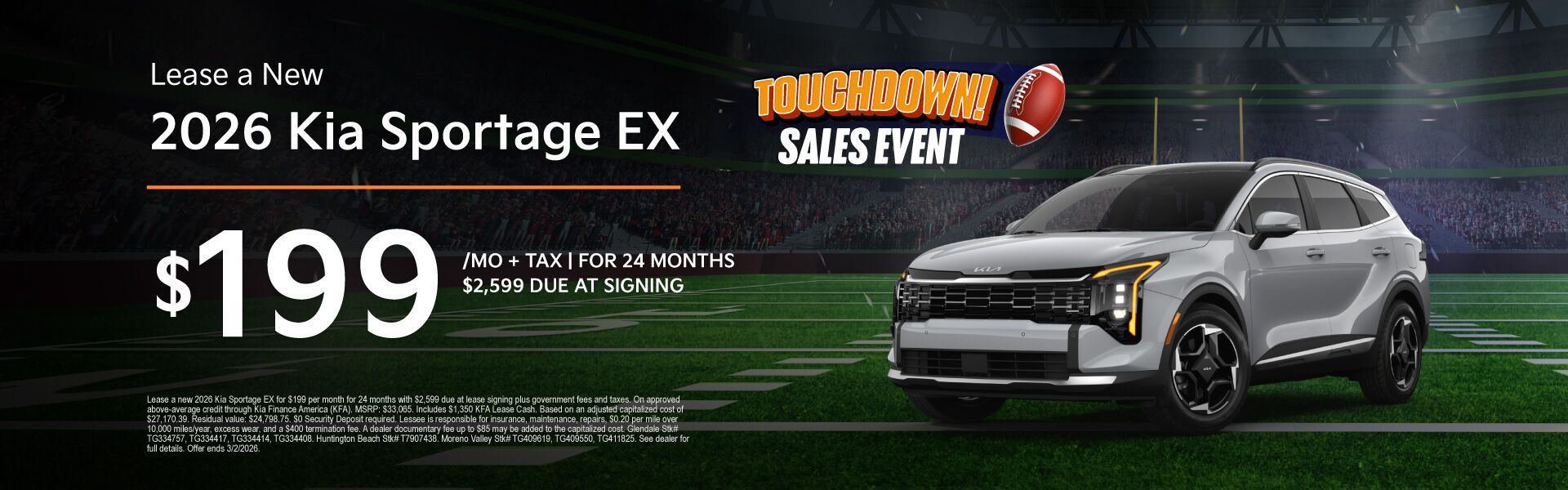 FEB26 Special Sportage