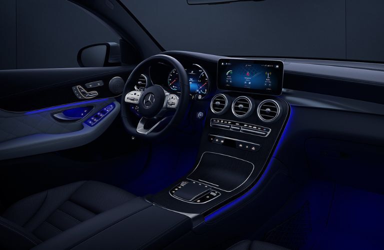 Dashboard of 2022 Mercedes-Benz GLC Coupe