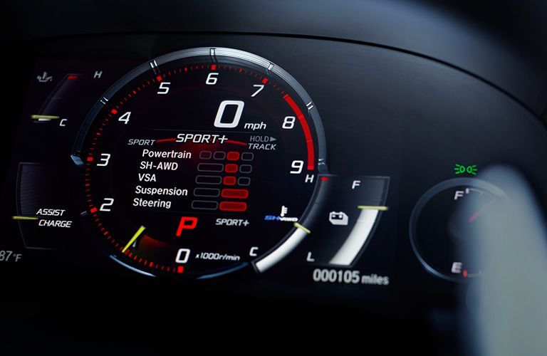 2019 Acura NSX Interior Cabin Dashboard Instrument Cluster