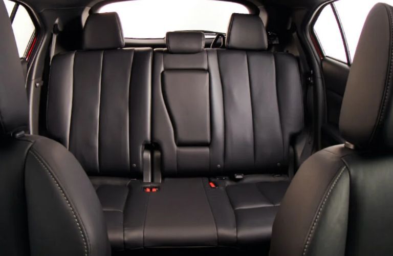 rear seat view of the 2024 Mitsubishi Eclipse Cross