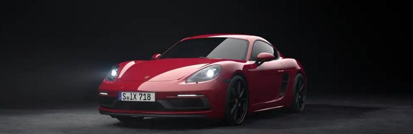 2022 Porsche 718 Cayman exterior front look