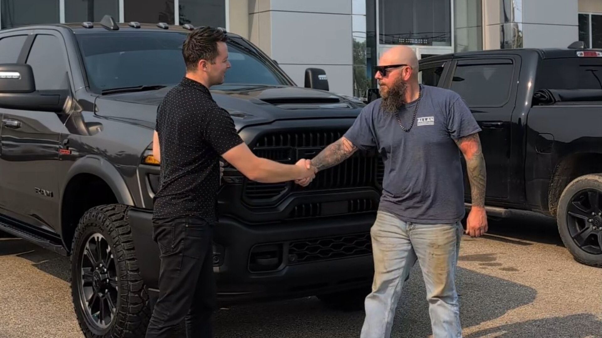Adam and Darryl at Redwater Dodge