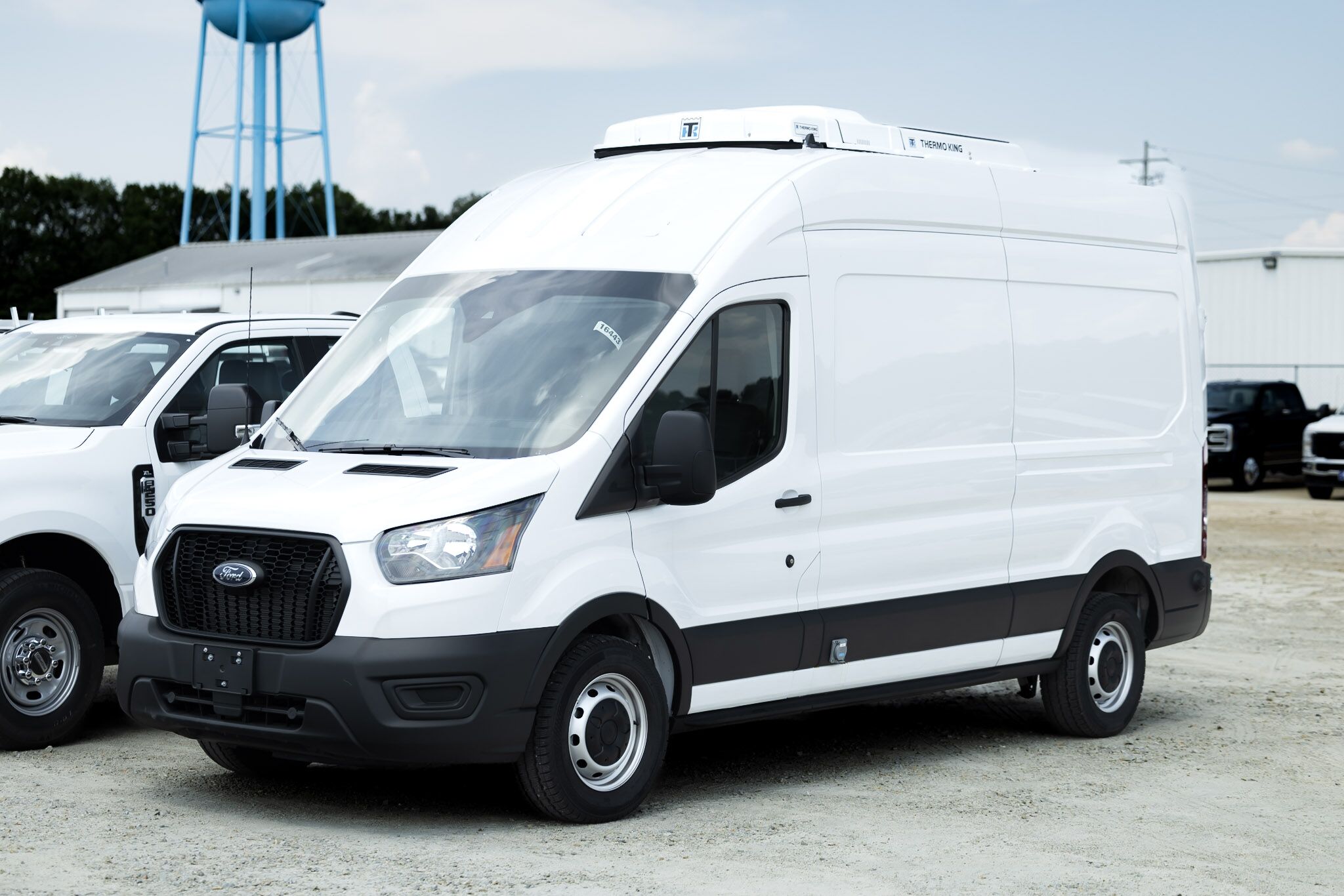 2026 Ford Transit van front and side angle