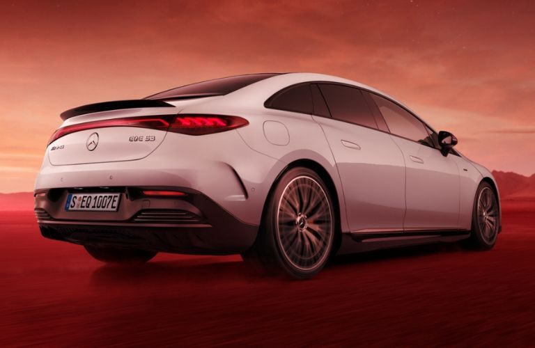 2024 Mercedes-AMG EQE Sedan rear view image