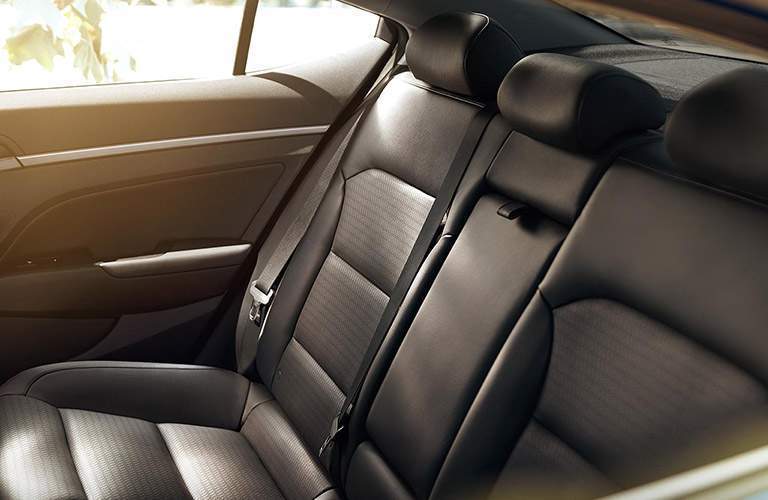 2018 Hyundai Elantra rear seats