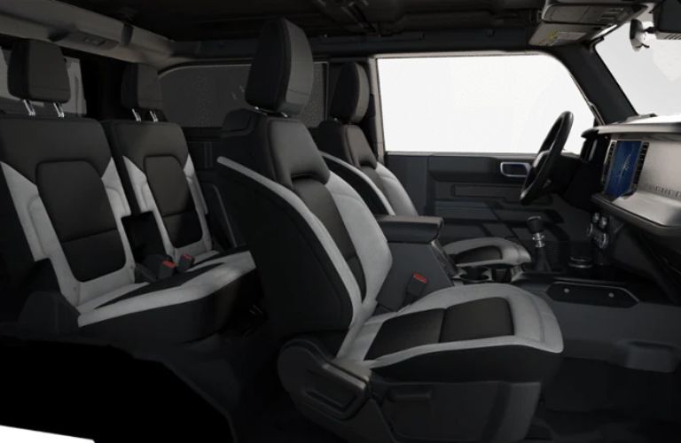 2025 Ford Bronco Base seating side view