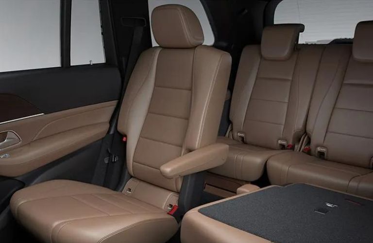 cabin seats of the 2025 Mercedes-Benz GLS SUV