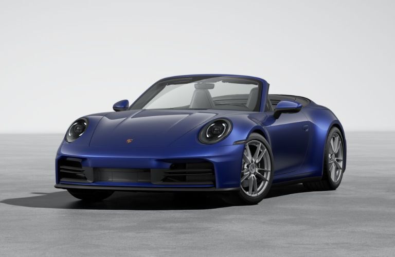 2026 Porsche 911 Carrera Cabriolet exterior front view