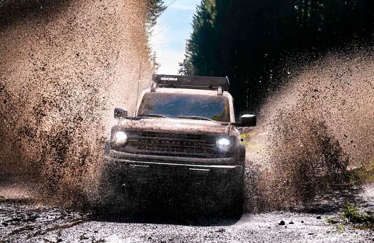 2021 Ford Bronco WildTrak with sand