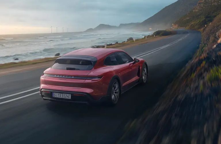 2024 Porsche Taycan GTS exterior rear view