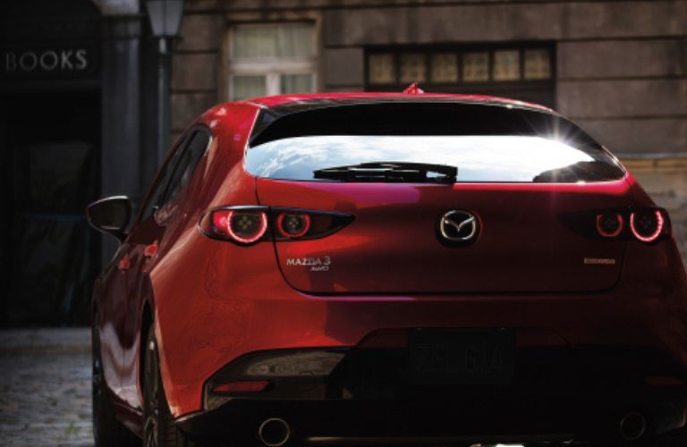 2020 Mazda 3 backview